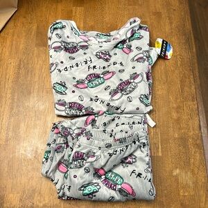 Friends Pajama Set NWT